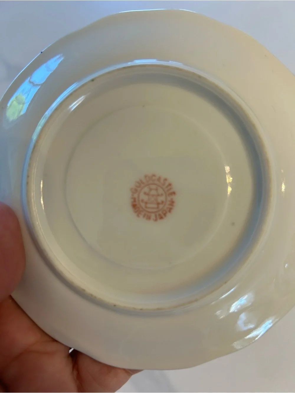 3 Sets Of Mini GOLDCASTLE Yellow Tea Cups